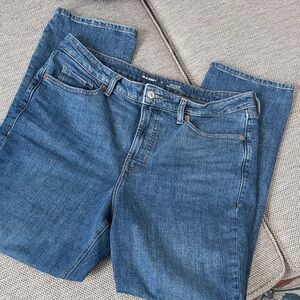 Old Navy Blue Jeans extra high-rise straight size 12, new